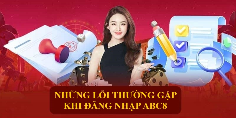 Lỗi khi đăng nhập ABC8